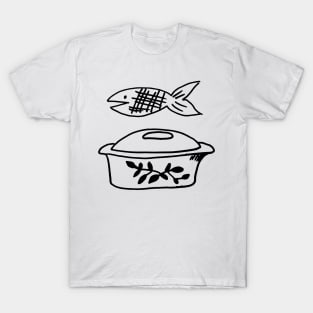 Retro Fish Dish T-Shirt